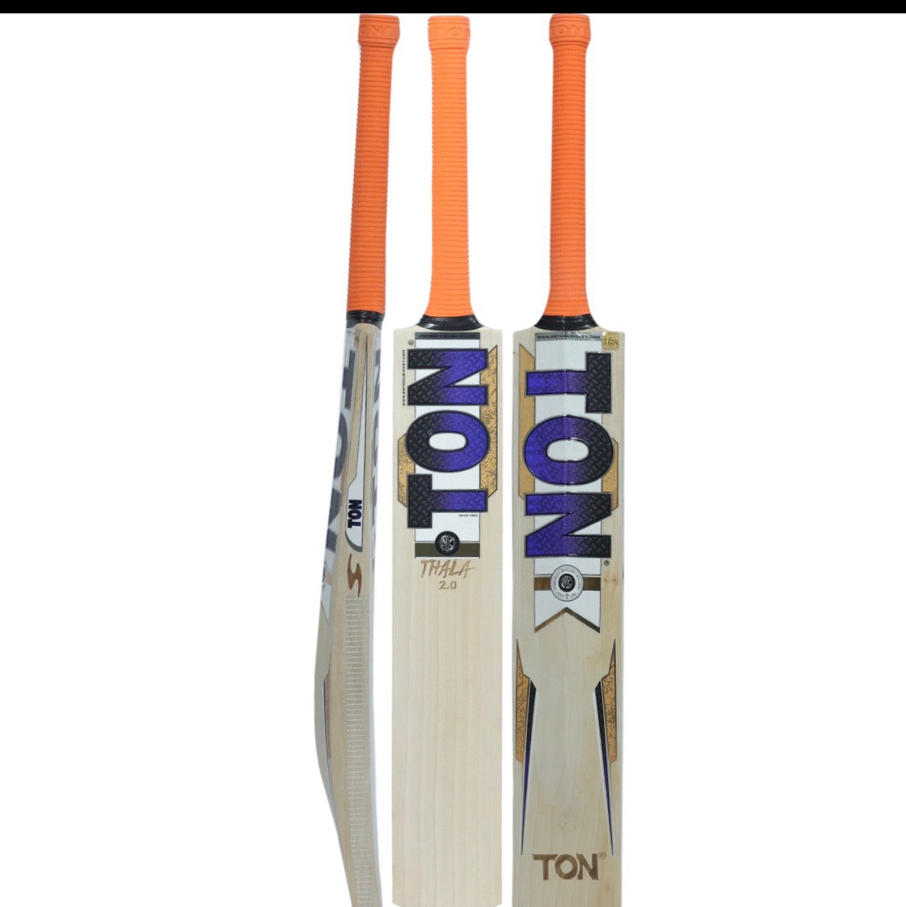SS TON Dhoni Thala 2.0 English Willow Cricket Bat - Seniors / Adults - SH 2.9