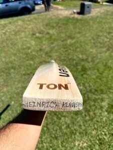 SS - Heinrich Klaasen Players English Willow Cricket bat SH 2.9 - Real Photos - Image 2