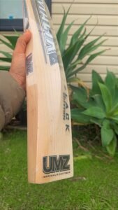 MB Malik UMZ Black Edition SH English Willow Cricket Bat SH Actual in Stock Bat - Image 5