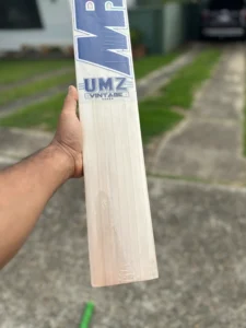 mb vintage malik 5 star english willow cricket bat 34